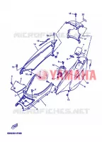 COUVERCLE LATERAL pour Yamaha YP125E de 2007