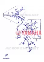 MAITRE CYLINDRE DE FREIN AVANT pour Yamaha YP125E de 2007