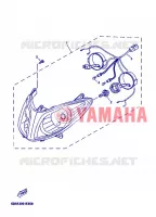 PHARE  pour Yamaha YP125E de 2007