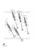 SOUPAPE pour Yamaha FZ1N de 2009