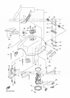 RESERVOIR A ESSENCE pour Yamaha XJ6N de 2009