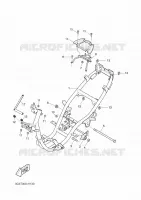 CADRE pour Yamaha YQ50L  de 2009