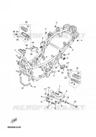 CADRE pour Yamaha YP125R de 2009