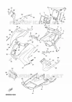 PROTEGE JAMBES pour Yamaha YP125R de 2009