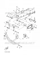 BRAS ARRIERE pour Yamaha X-LIMIT SM de 2009