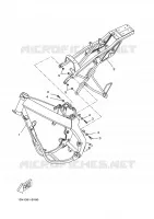 CADRE pour Yamaha X-LIMIT SM de 2009