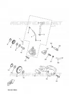 POMPE A HUILE pour Yamaha X-LIMIT SM de 2009