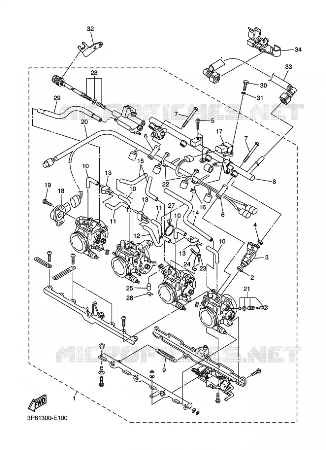 ADMISSION 2 Yamaha MOTO 1300 2009 FJR AS ABS  FJR1300AS