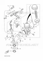 ADMISSION 2 pour Yamaha VP250 de 2009