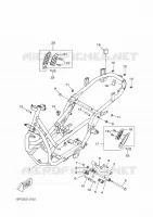 CADRE pour Yamaha VP250 de 2009