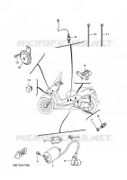 PARTIE ELECTRIQUE 2 pour Yamaha VP250 de 2009