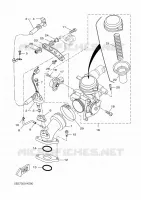 ADMISSION 2 pour Yamaha VP250 de 2009