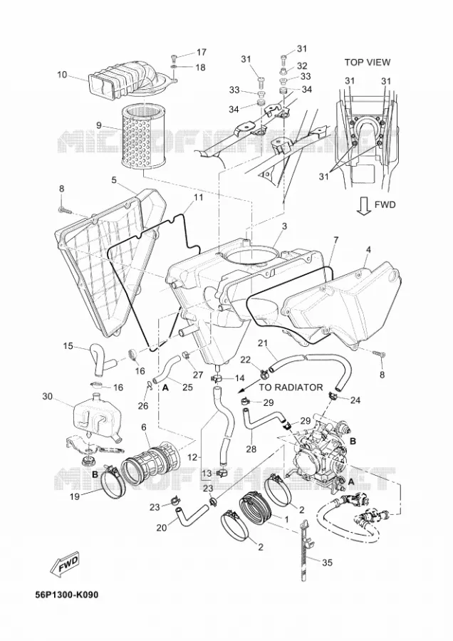 ADMISSION Yamaha MOTO 660 2013 TENERE ABS  XT660ZA