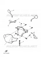 CARENAGES 1  pour Yamaha YW50Y de 2009