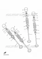SOUPAPE pour Yamaha DIVERSION 600 ABS de 2009