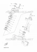 DIRECTION pour Yamaha VP250 de 2009