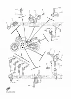 PARTIE ELECTRIQUE 1 pour Yamaha FZ1N de 2009
