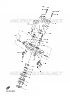 DIRECTION pour Yamaha FZ1S de 2009