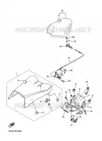 SELLE pour Yamaha FZ1S de 2009