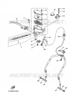 MAITRE CYLINDRE DE FREIN AVANT pour Yamaha MT01 de 2009