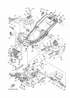 CADRE pour Yamaha YP400 de 2009