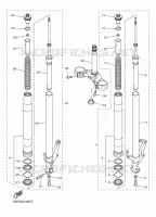 FOURCHE pour Yamaha FZ8S de 2013