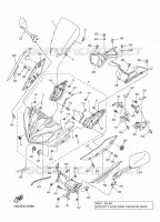 CAPOT pour Yamaha FZ8SA de 2013