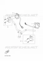 COMMODO / LEVIER pour Yamaha YQ50 de 2009