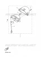 FEU ARRIERE pour Yamaha YQ50 de 2009