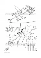 PARTIE ELECTRIQUE 2 pour Yamaha YQ50 de 2009