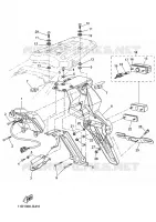 FEU ARRIERE pour Yamaha XT660Z de 2009