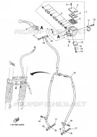 MAITRE CYLINDRE DE FREIN AVANT pour Yamaha XT660Z de 2009