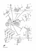 PARTIE ELECTRIQUE 1 pour Yamaha FZ1N de 2009