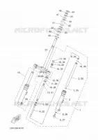 FOURCHE pour Yamaha YN50E de 2013