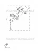 FEU ARRIERE pour Yamaha YQ50 de 2009