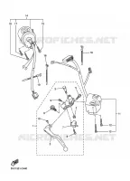 COMMODO / LEVIER pour Yamaha FZ6S de 2009