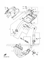 ECHAPPEMENT pour Yamaha FZ6S de 2009
