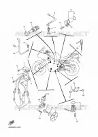 PARTIE ELECTRIQUE 1 pour Yamaha FZ6S de 2009