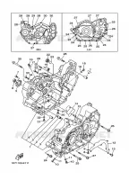 CARTER MOTEUR pour Yamaha XV1900A de 2009