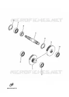 TRANSMISSION pour Yamaha YW50Y de 2009