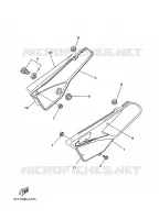 COUVERCLE LATERAL pour Yamaha DT125 de 2010