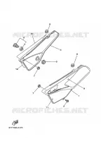 COUVERCLE LATERAL pour Yamaha DT125 de 2010