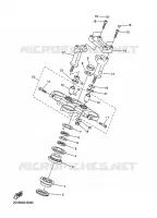 DIRECTION pour Yamaha FZ1 N ABS de 2010