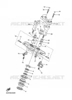 DIRECTION pour Yamaha FZ1 FAZER de 2010