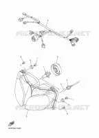 PHARE  pour Yamaha FZ1 FAZER de 2010