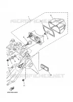 FEU ARRIERE pour Yamaha TDM 900 de 2010