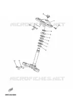 DIRECTION pour Yamaha TZR50 de 2010