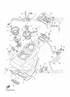RESERVOIR A ESSENCE pour Yamaha VMAX 1700 de 2010