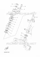 DIRECTION pour Yamaha VP250 de 2010