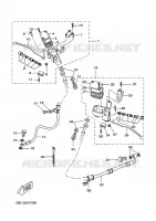 MAITRE CYLINDRE DE FREIN  pour Yamaha VP250 de 2010
